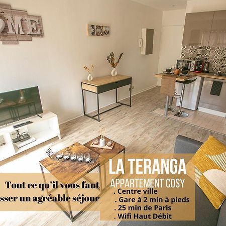 La Teranga - Wifi - Coeur De Ville - Gare Les Mureaux Extérieur photo